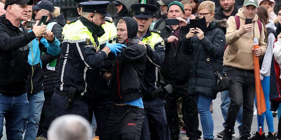 Leinster House protests: ‘It w...