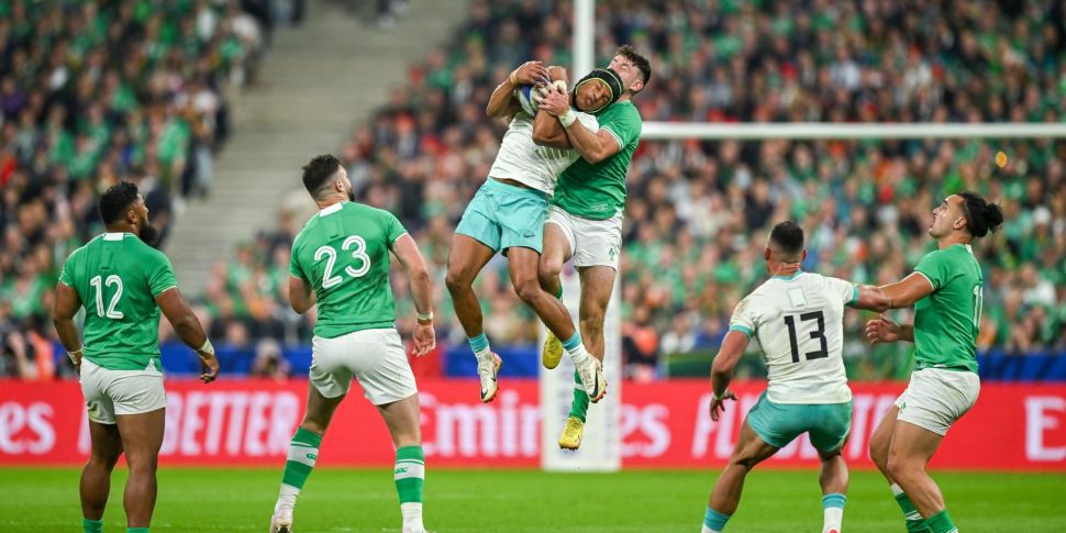 Rugby World Cup: Ireland remai...