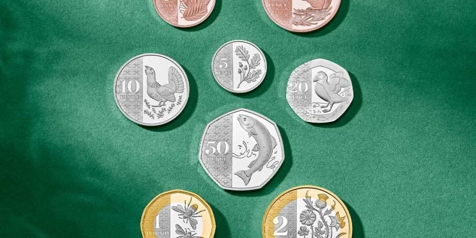 New UK coins will see shamrock...