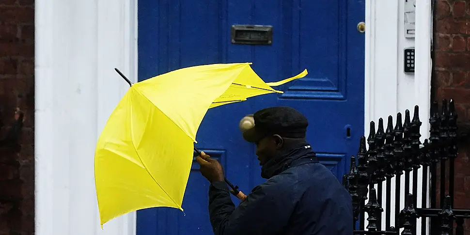 Orange weather warning issued...
