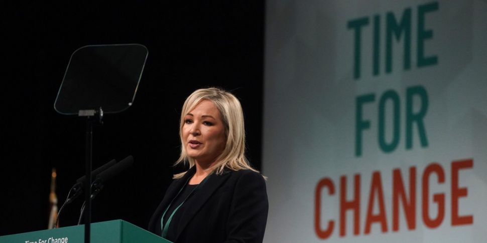 Michelle O’Neill elected first...