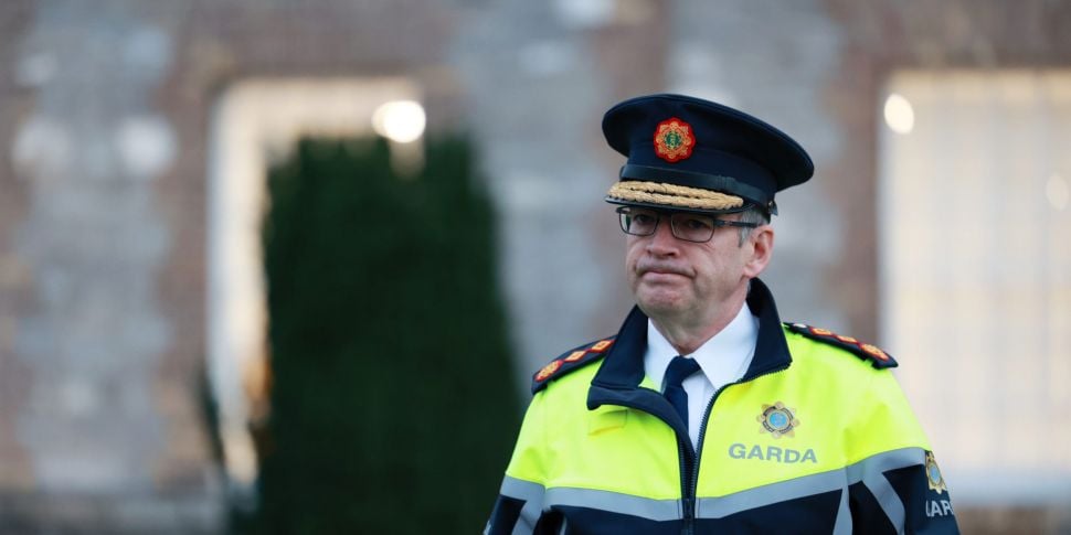 Garda Commissioner Drew Harris...