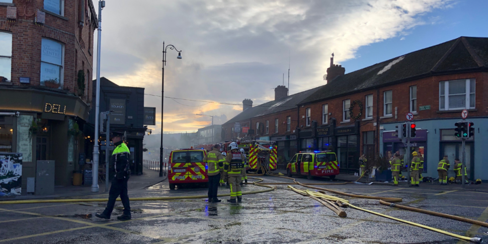 Dublin fire: At least one pers...
