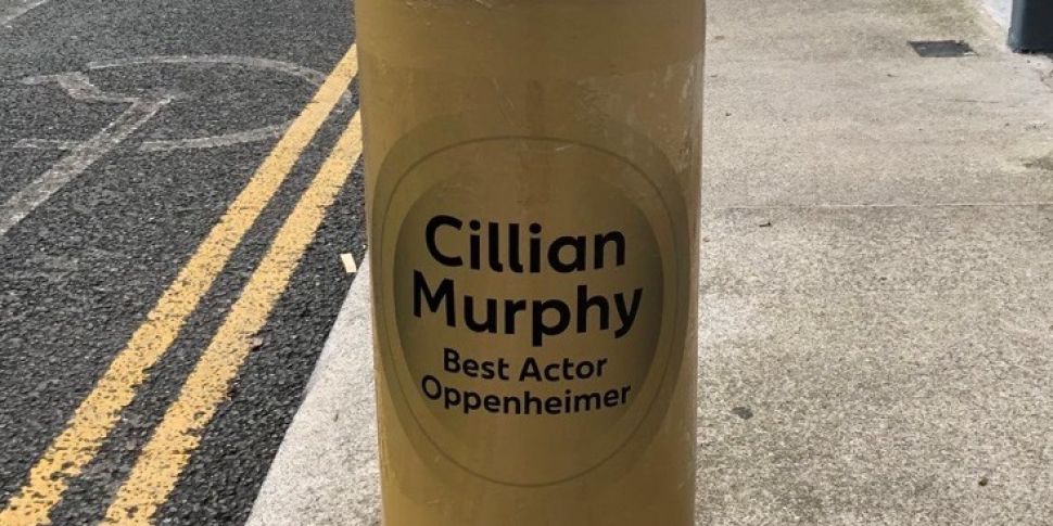 Cillian Murphy: Post box paint...