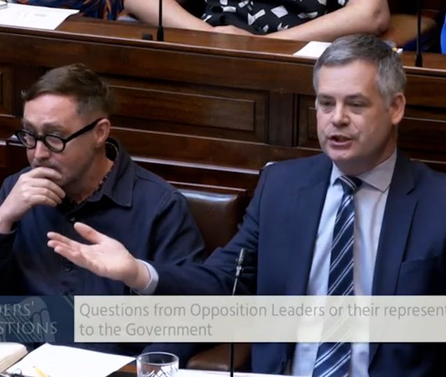 Pearse Doherty accused of ‘str...