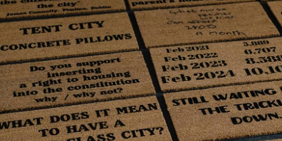 Doormats made to spark politic...