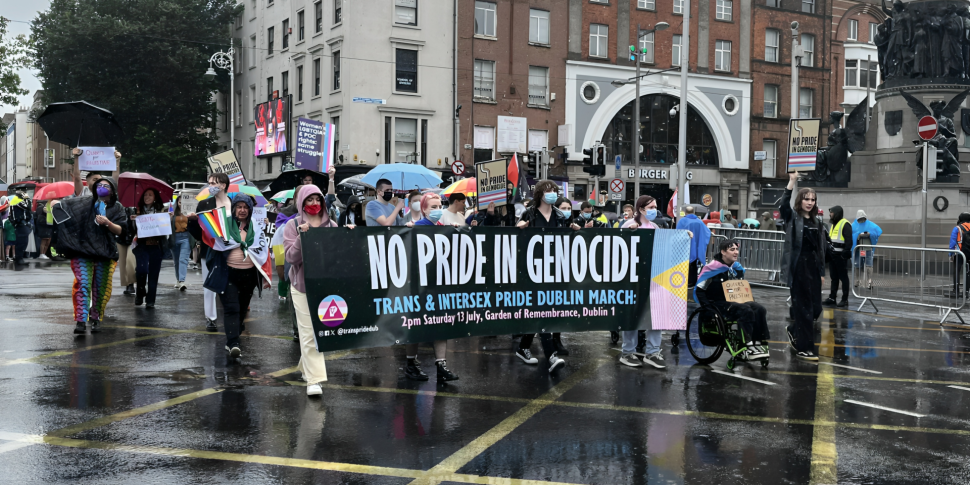 ‘No Pride in Genocide’ - Trans...