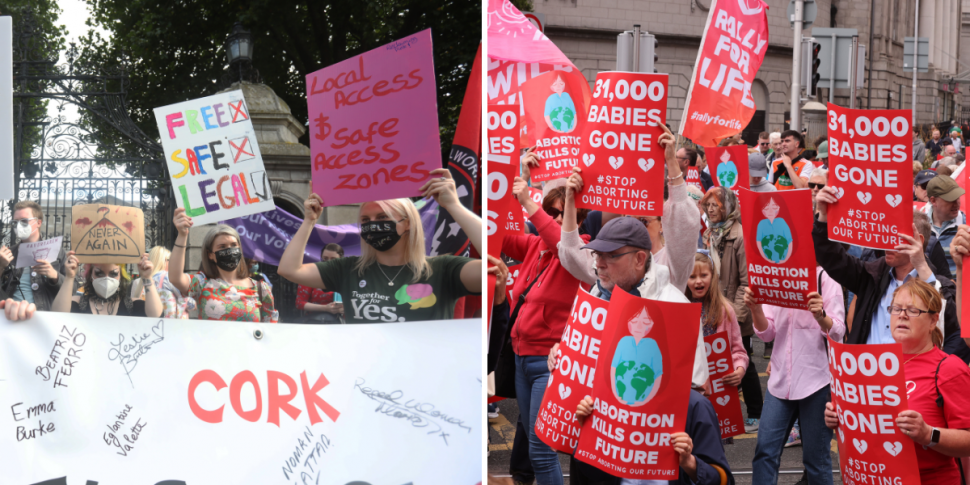 Pro-Life rally and counter-ral...