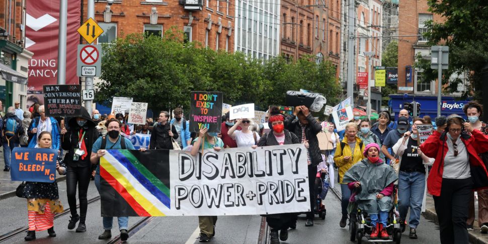 Disability Pride march offers...