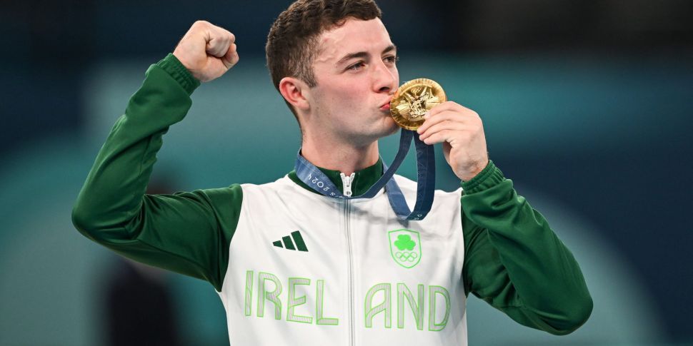 Gold medallist Rhys McClenagha...