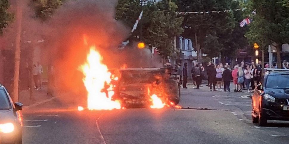 Belfast: Rioters throw petrol...