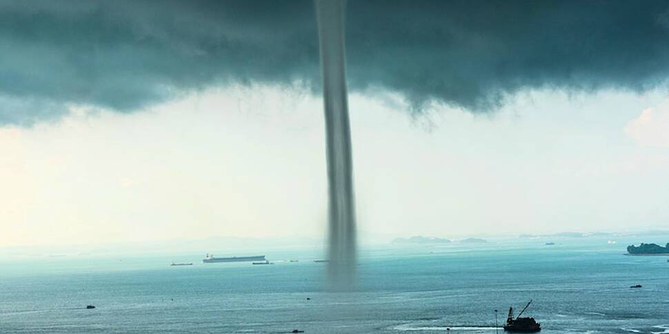 What is a waterspout?