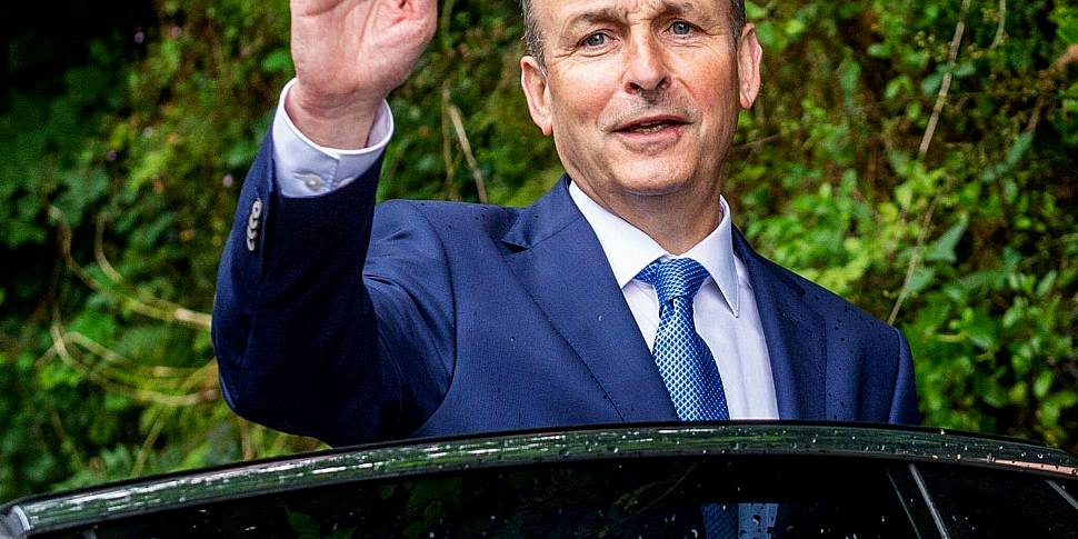 An Tánaiste Michéal Martin liv...