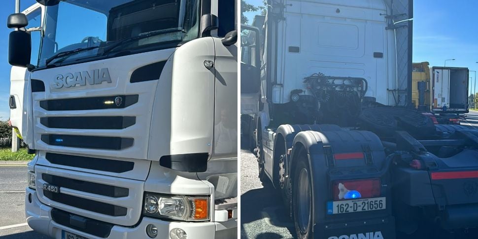 Unmarked Garda lorry to crack...