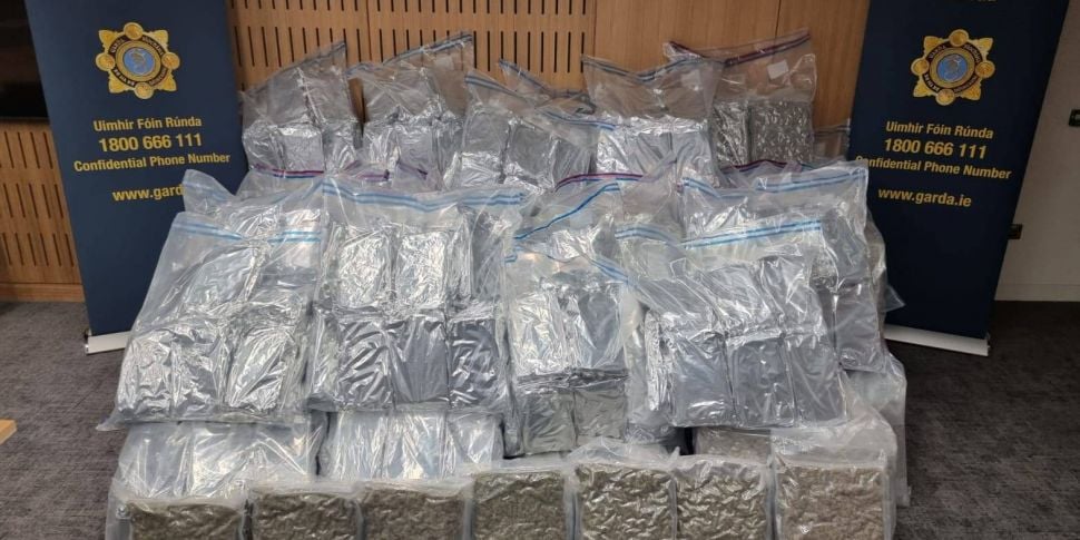 Cannabis worth €8.5m seized in...