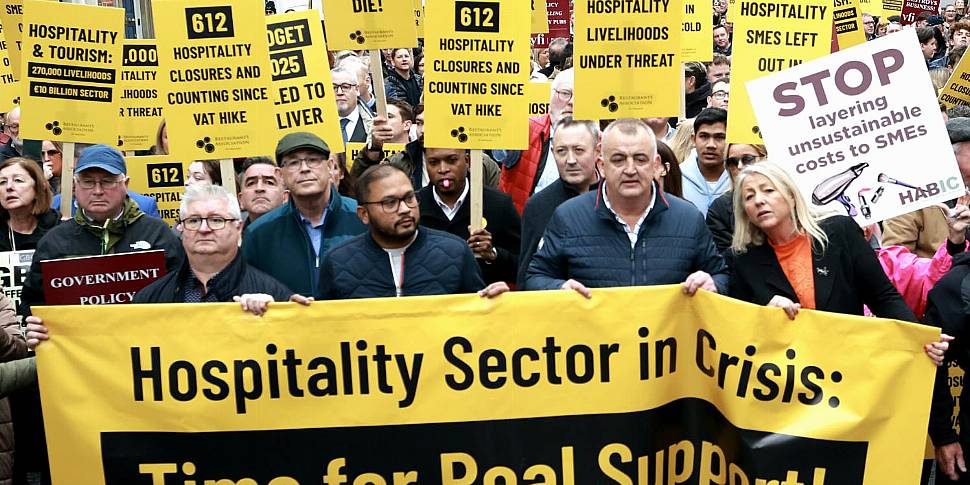 Hospitality sector protest cos...