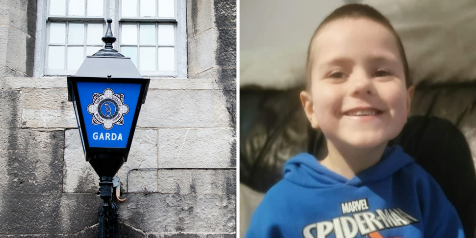 Missing Drogheda child Kyran D...