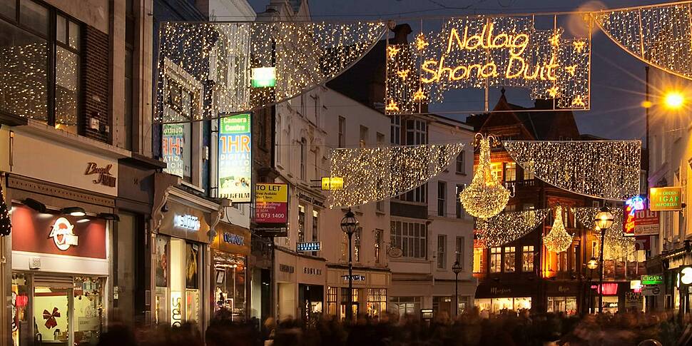 Grafton Street at Christmas