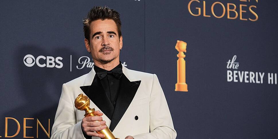 Colin Farrell wins third Golde...