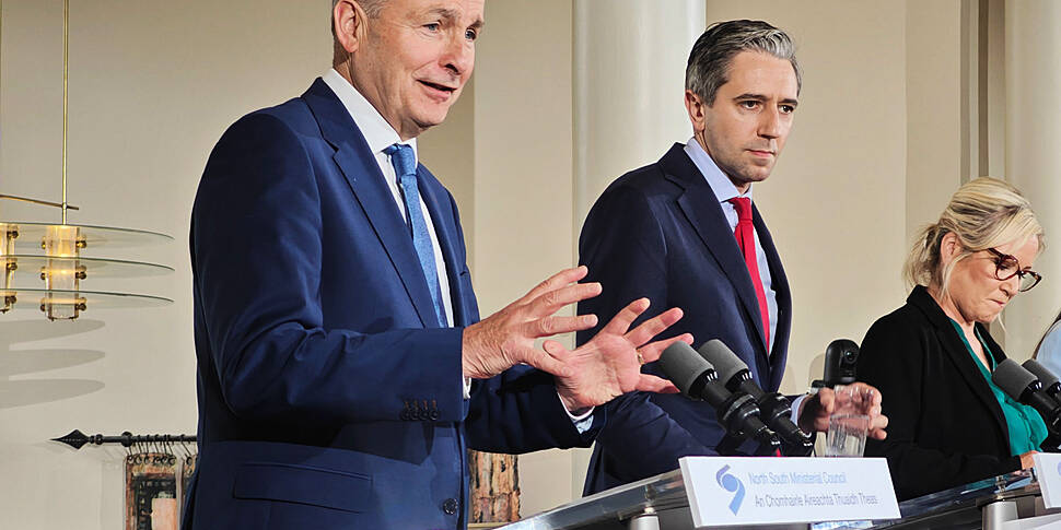 Simon Harris and Micheál Marti...