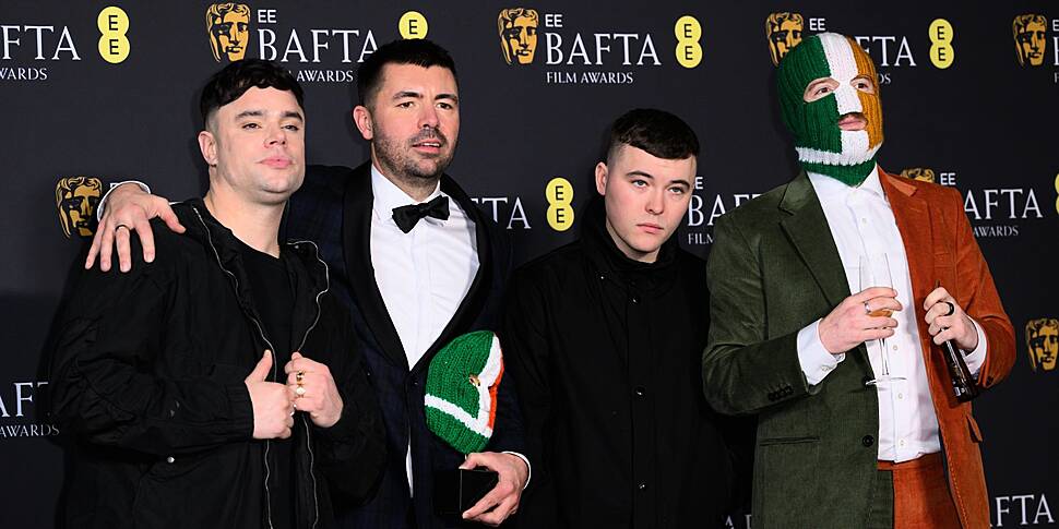 BAFTAs: Kneecap win award for...