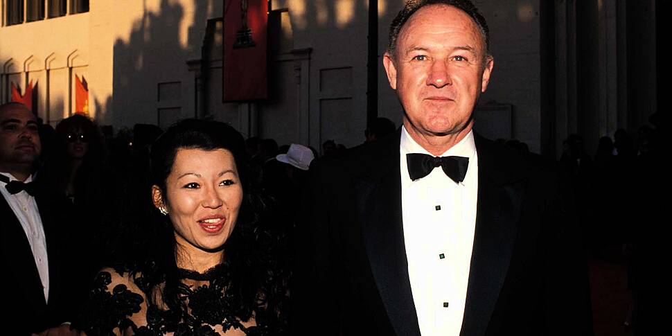 Gene Hackman and his wife foun...