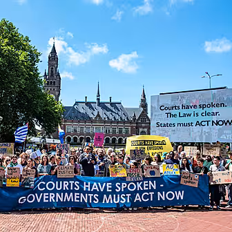 Countries could sue each other...