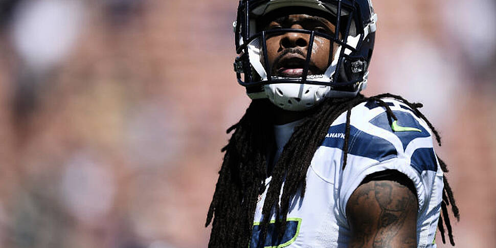 Richard Sherman Dresses As Harry Potter For Press Conference