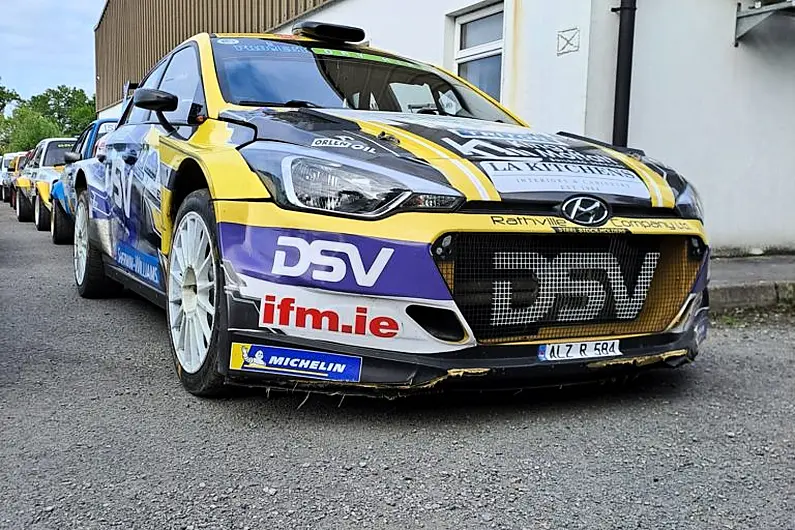 Late late show from Josh Moffett at the Cavan Stages Rally