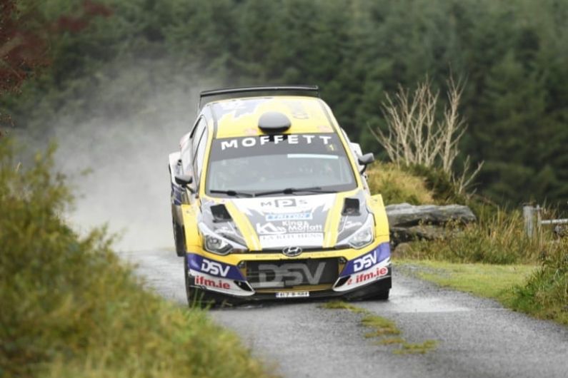 Josh Moffett claims National rally championship title