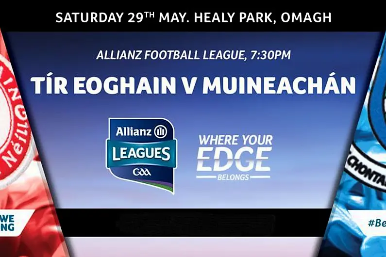 Monaghan make one change to their team to face Tyrone
