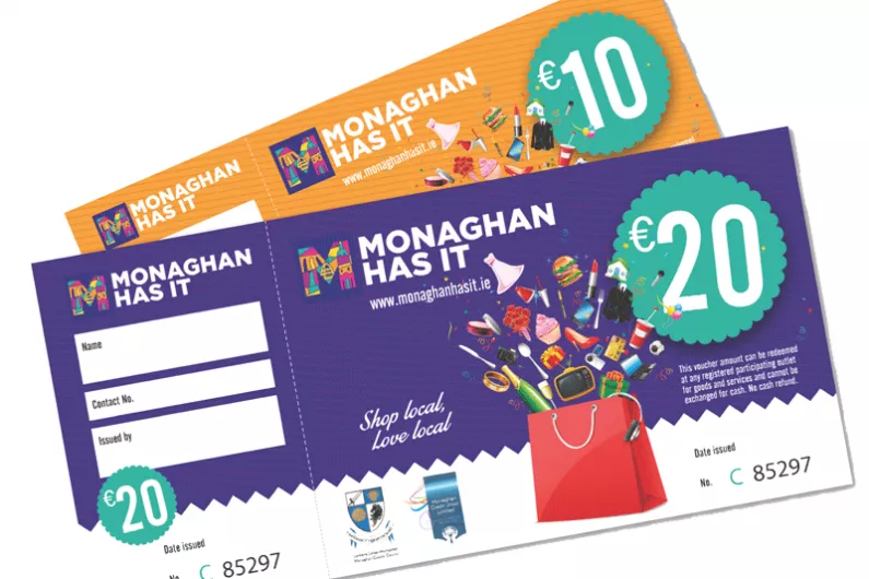 €264,000 worth of Monaghan Town Vouchers redeemed so far