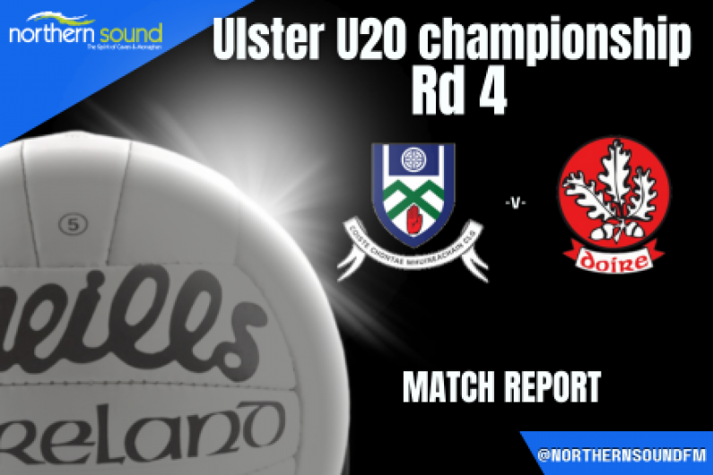 Derry inflict important defeat on Monaghan U20