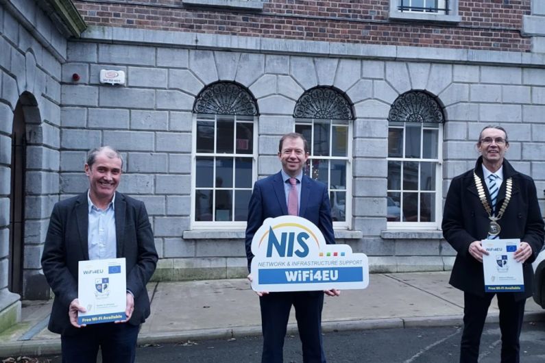 Roll-out of the Wifi4EU network across Monaghan completed