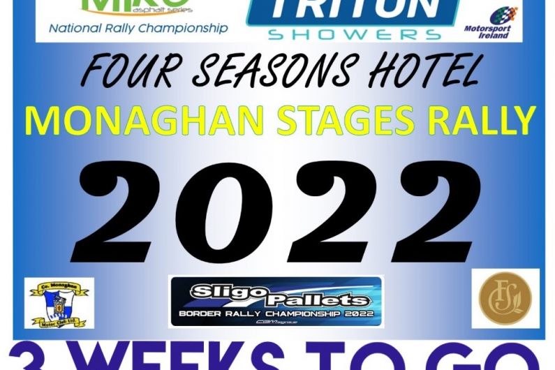 Monaghan Motor club rally launch this Sunday 10th April