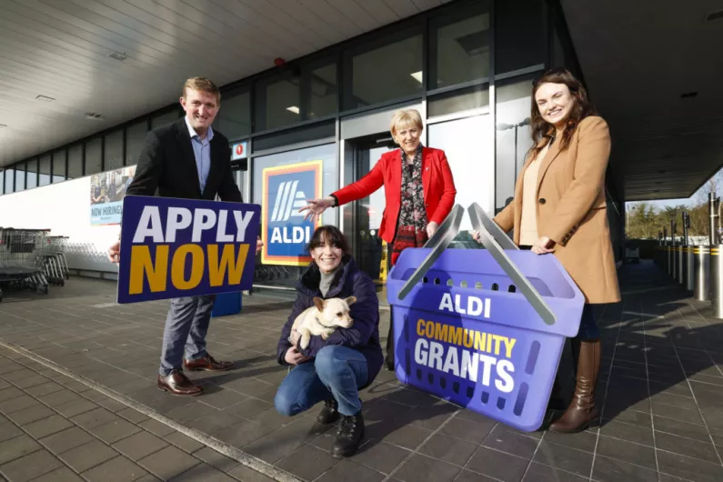 Two local charities benefit from Aldi funding