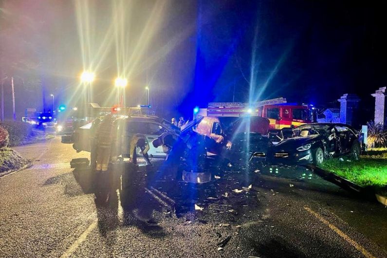 Three drivers taken to hospital following Monaghan crash