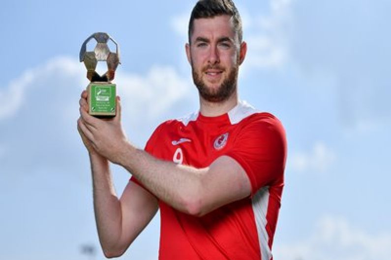 Sligo Rovers Aidan Keena named SSE Airtricity/Soccer Writers Ireland Player of the Month for March