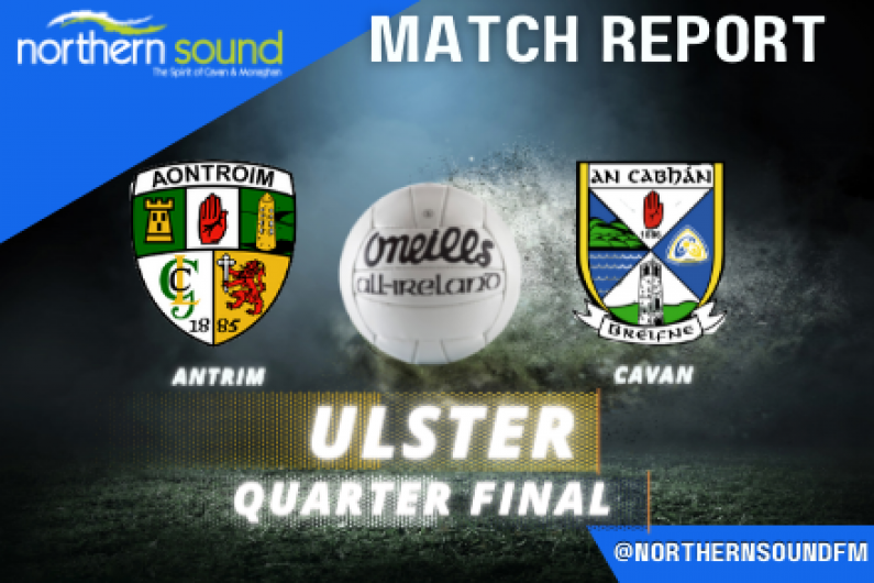 Strong second half sees Cavan crush Antrim