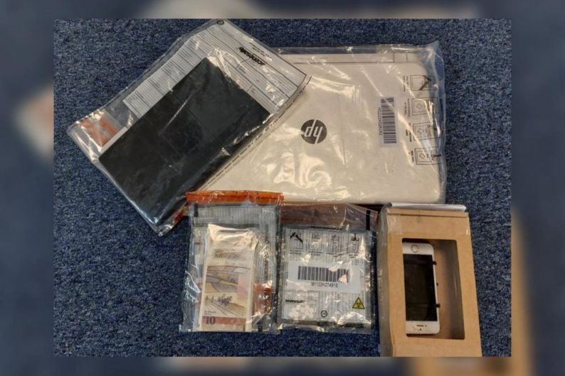 Items seized following police search in Armagh