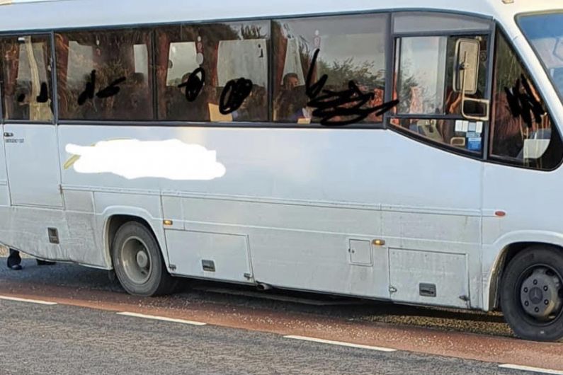 Two serious defected busses taken off road by Cavan Gardai