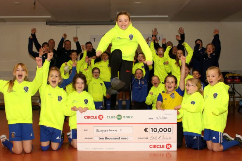 Blayney FC wins &euro;10,000 in Circle K competition