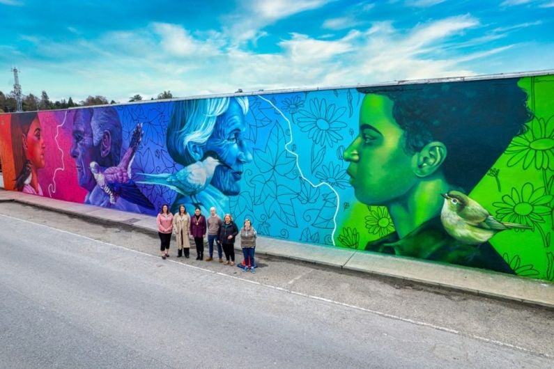 New 'Borders' mural created in Monaghan Town