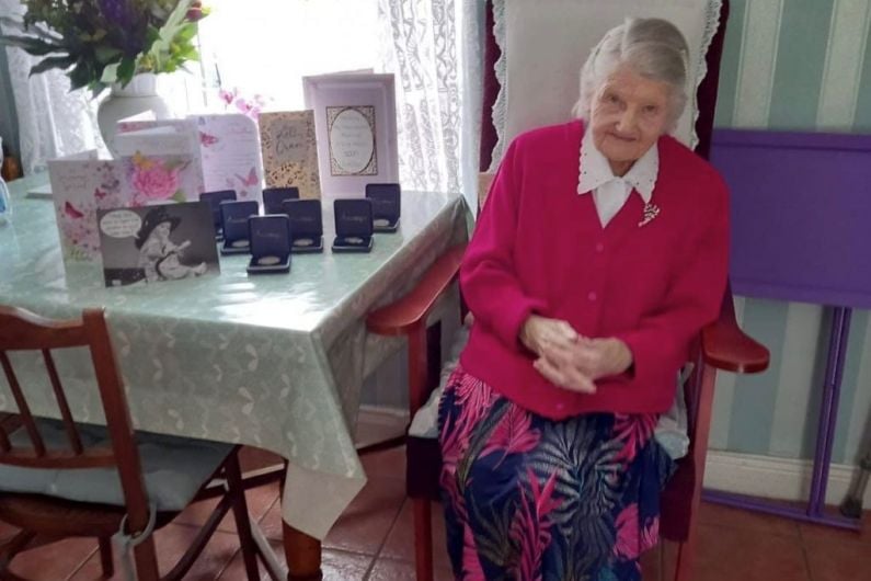 Cavan woman celebrates 107th birthday with family and friends