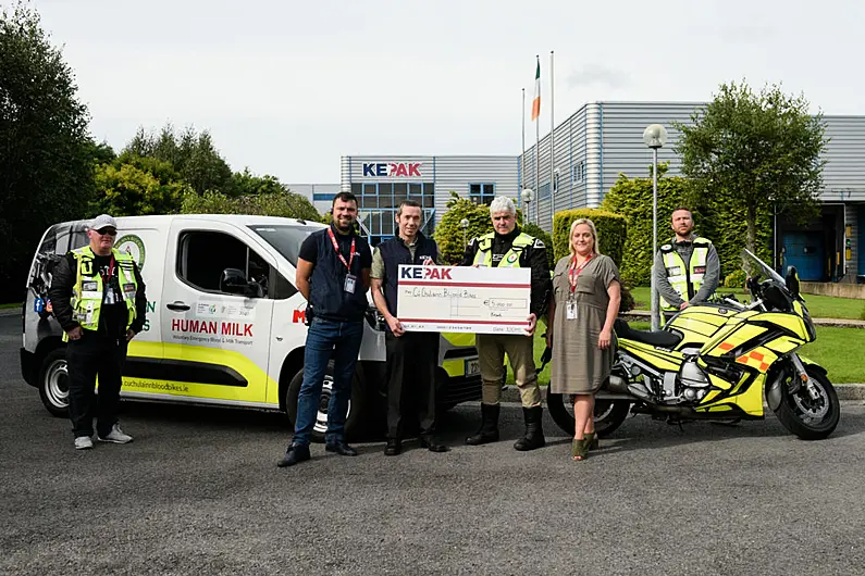 Local community funding awarded to Cú Chulainn Blood Bikes services