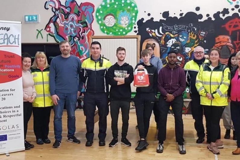 Monaghan students 'go the extra mile' for new defibrillator
