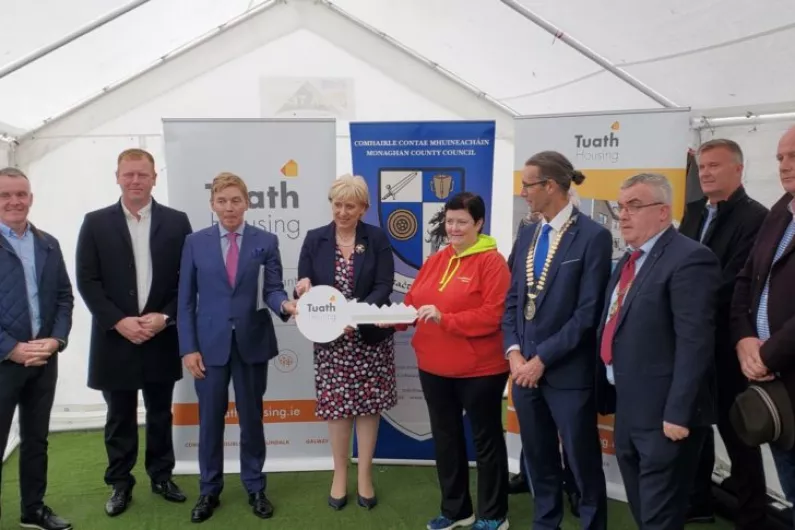 25 new social houses officially opened in Castleblayney