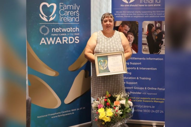 Carmel Ellis from Ballinagh crowned Cavan Family Carer of the Year