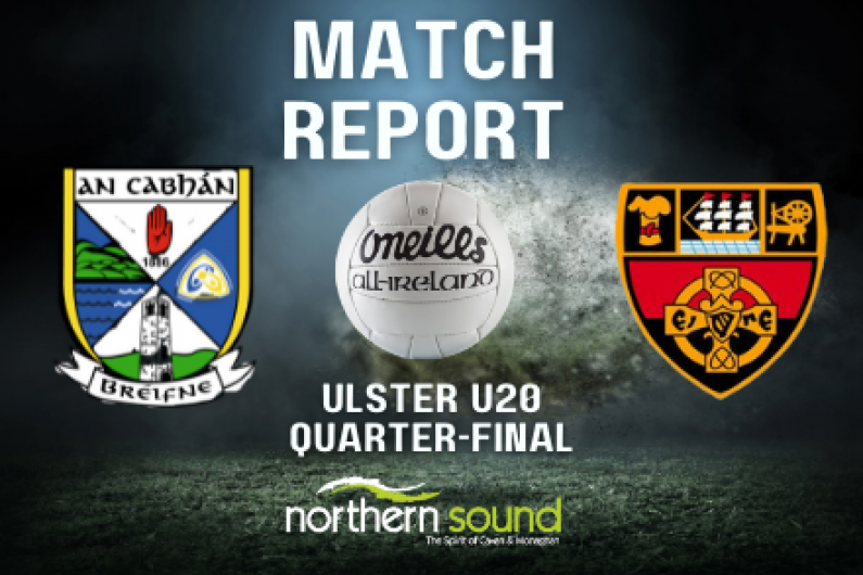 Cavan bow out of Ulster U20 Championship