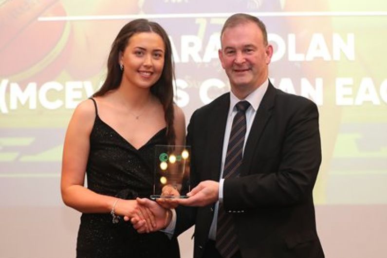 Cavan Eagles Susan Toland wins young player of the year